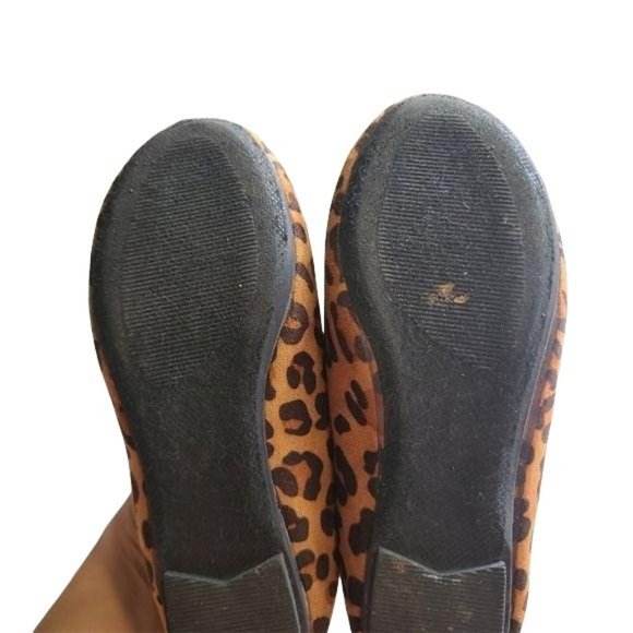 Simply Styled Girls Cheetah Print Ballet Flats - Picture 5 of 6
